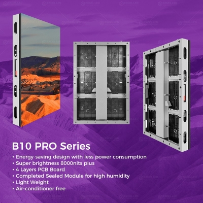 B10 PRO Energy Saving Outdoor LED Billboard Screen