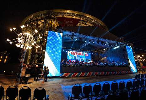 P3.9 LED Rental Screen - Russia