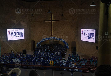 H3 2 Units of 3m×2m (9.8×6.5ft) Indoor screen In Nairobi, Kenya
