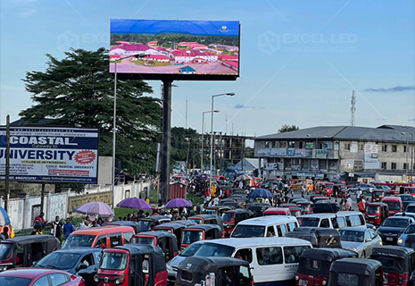 P10 Outdoor LED Billboard Screen - Nigeria