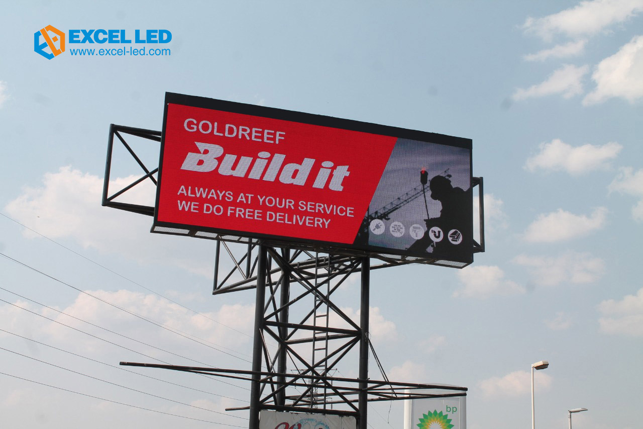 THE MOST ENERGY SAVING SCREEN P10 PRO LED BILLBOARD SCREEN IN SOUTH AFRICA