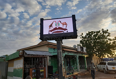 B6 2.88m×1.92m outdoor LED Billboard in Kenya