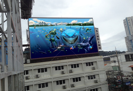 Outdoor P10 LED Billboard Screen - Thailand